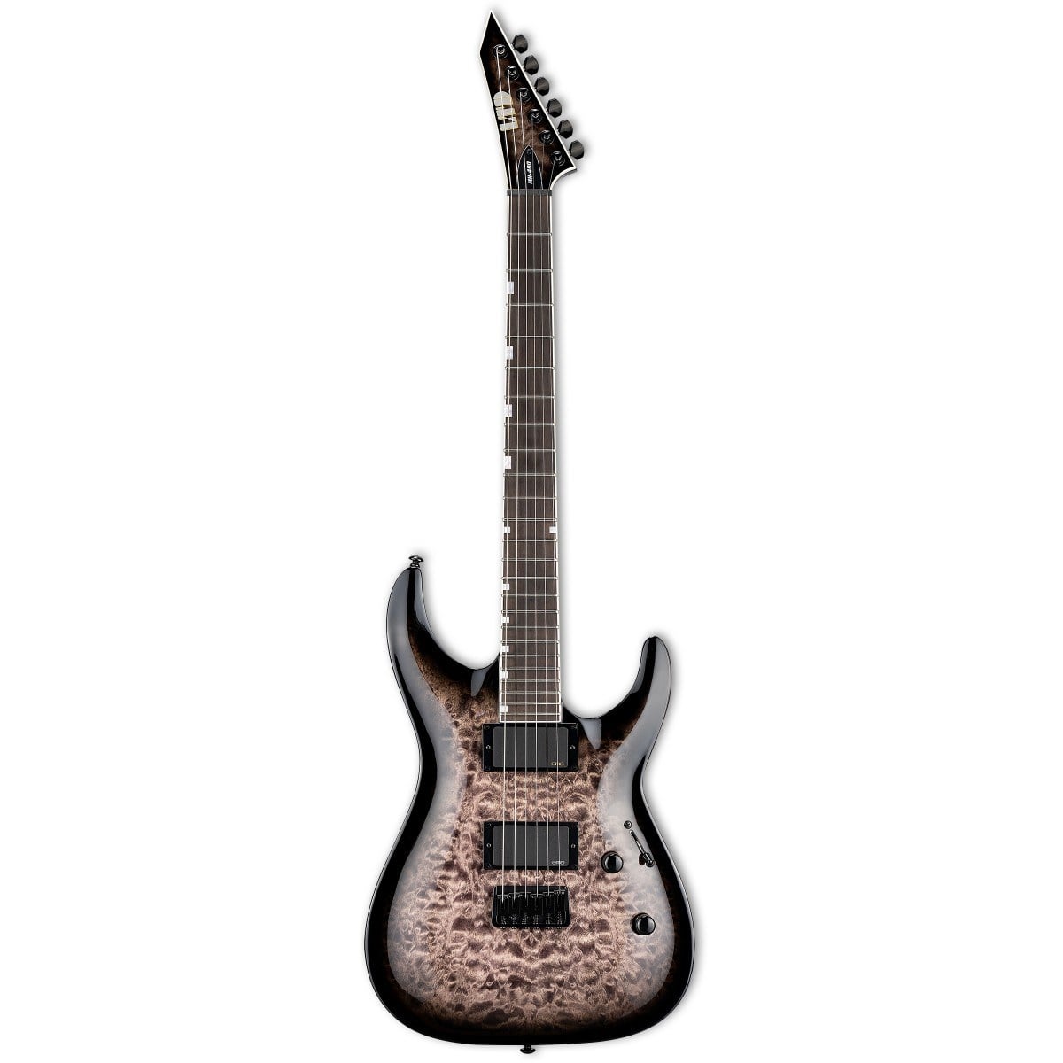 ESP LTD LMH400HTQMSTBLKSB MH-400 See Thru Black Sunburst Elektro Gitar