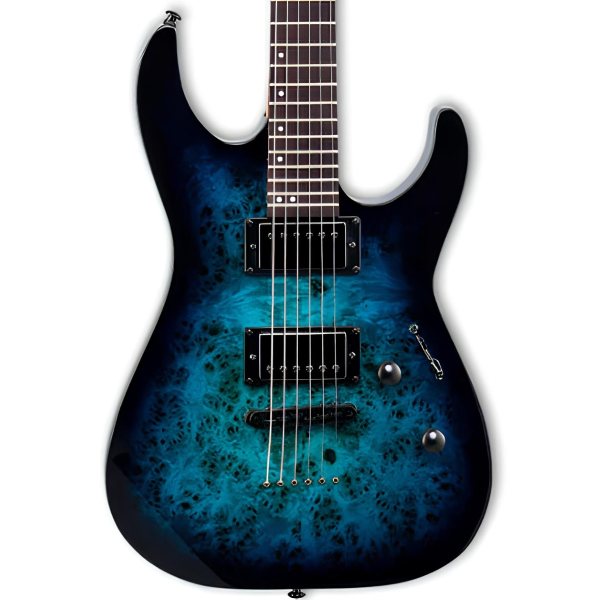 ESP LTD M-200DX NT Blue Burst Elektro Gitar
