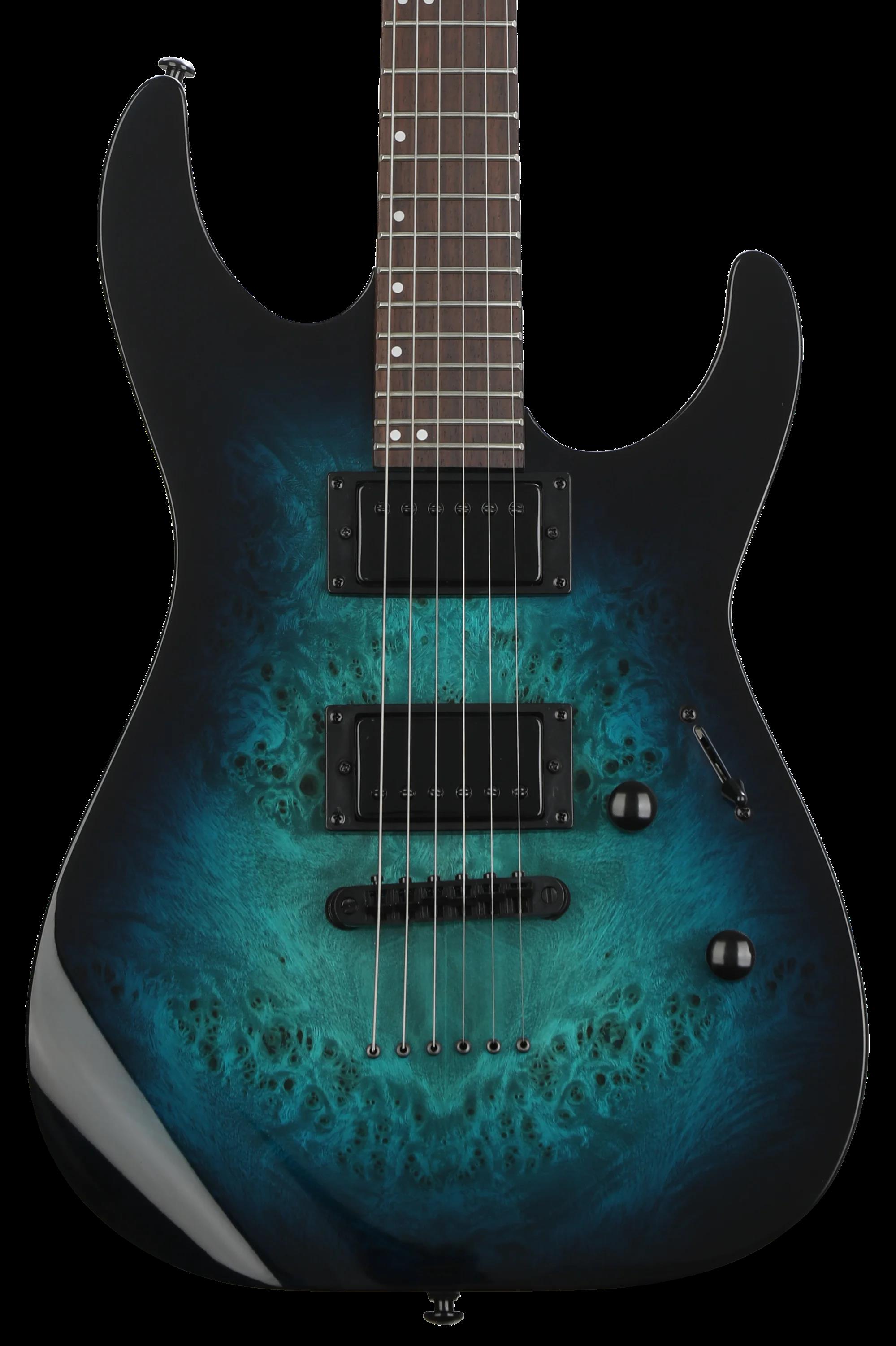 ESP LTD M-200DX NT Blue Burst Elektro Gitar