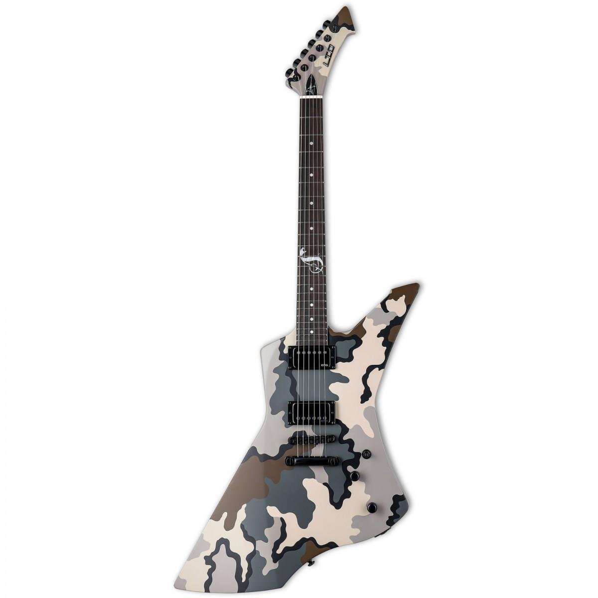 ESP LTD Snakebyte James Hetfield Signature Camo Elektro Gitar