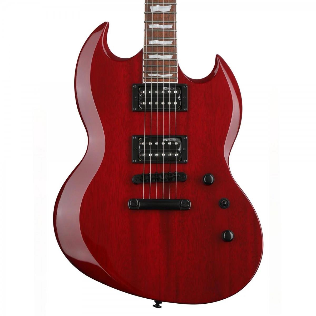 ESP LTD VIPER 256 See Thru Black Cherry Elektro Gitar