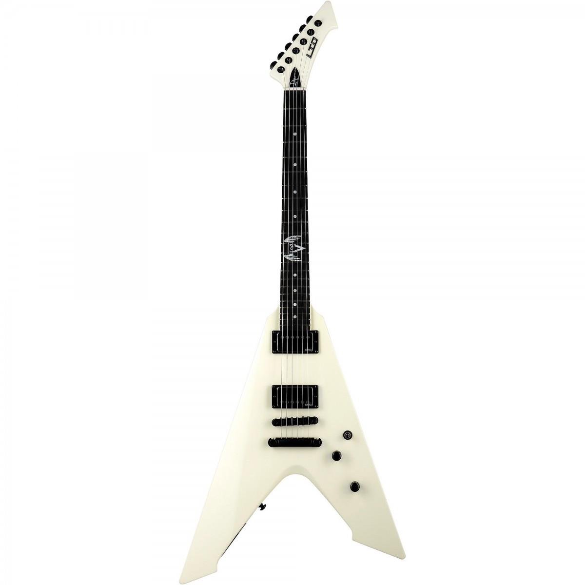 Esp Ltd Vulture Olympic White James Hetfield Signature Elektro Gitar