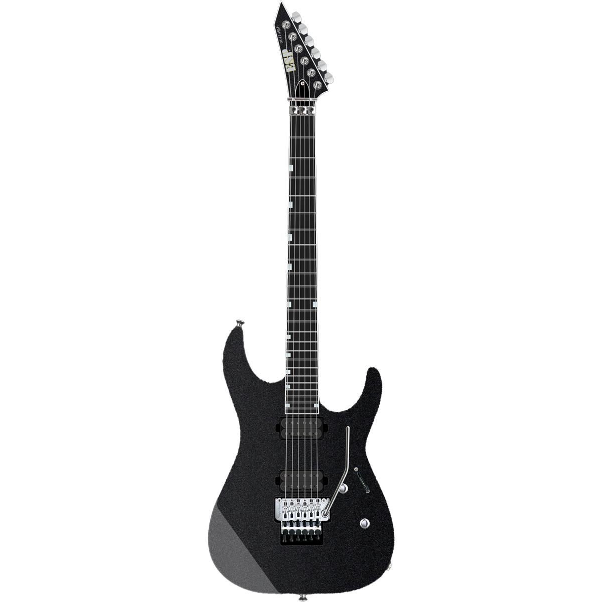 ESP USA Custom M II NTB FR CH Sapphire Black Metallic Elektro Gitar