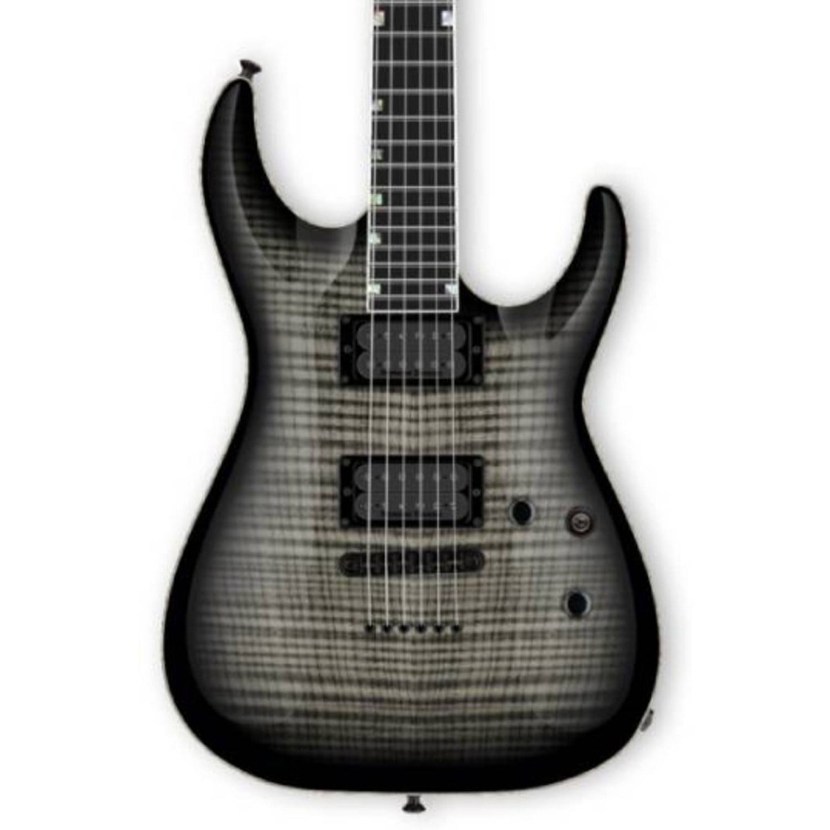ESP USA Custom Shop Horizon-II See Thru Black Sunburst Elektro Gitar