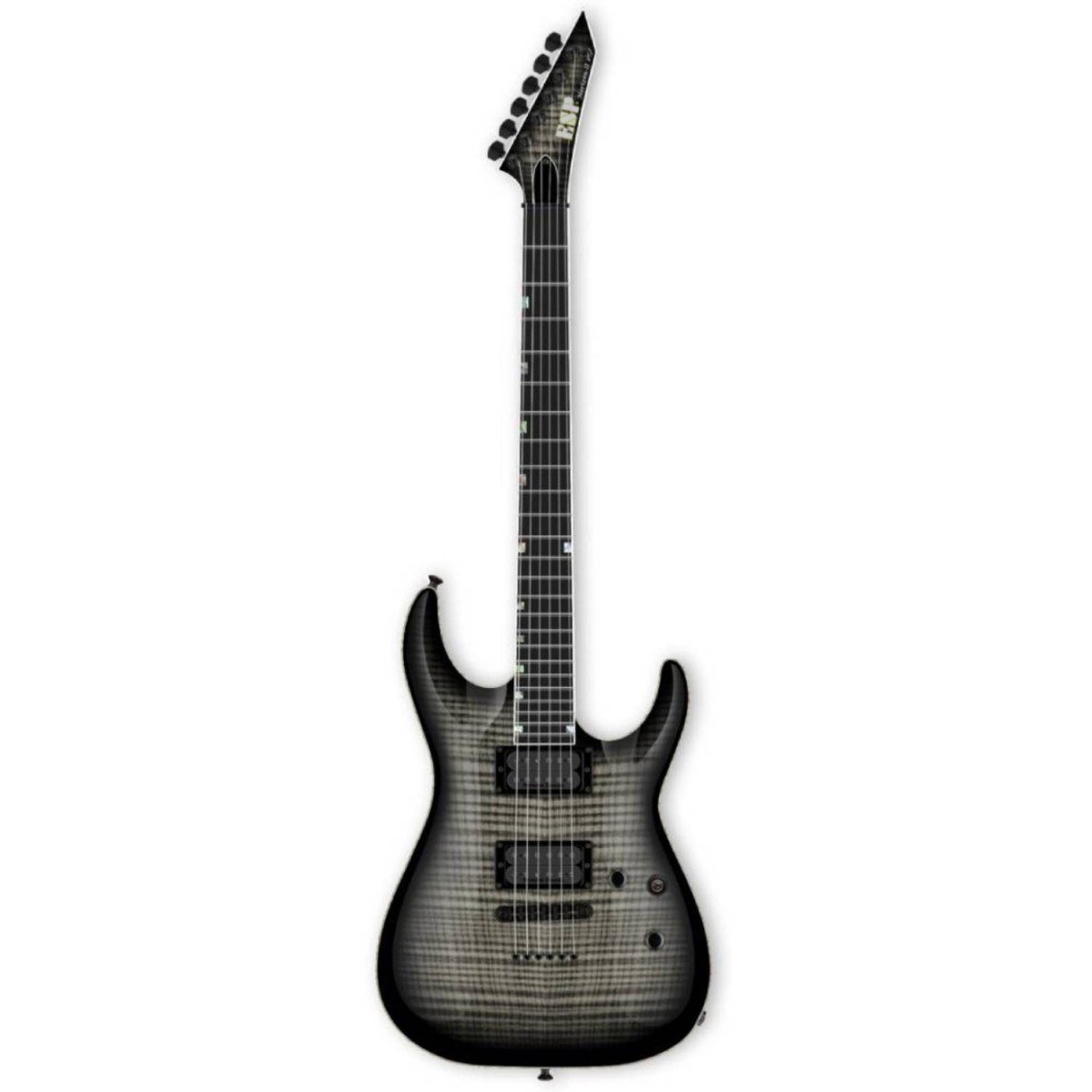 ESP USA Custom Shop Horizon-II See Thru Black Sunburst Elektro Gitar