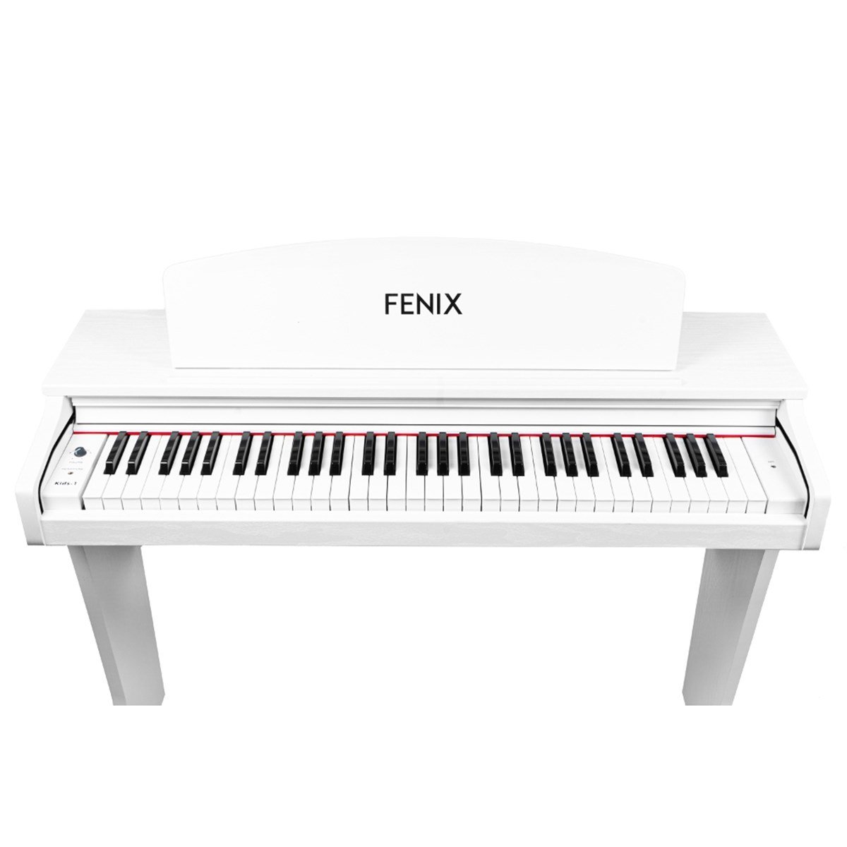 Fenix KIDS-1 Çocuk Piyanosu Tabure + Kulaklık Hediye (Beyaz)