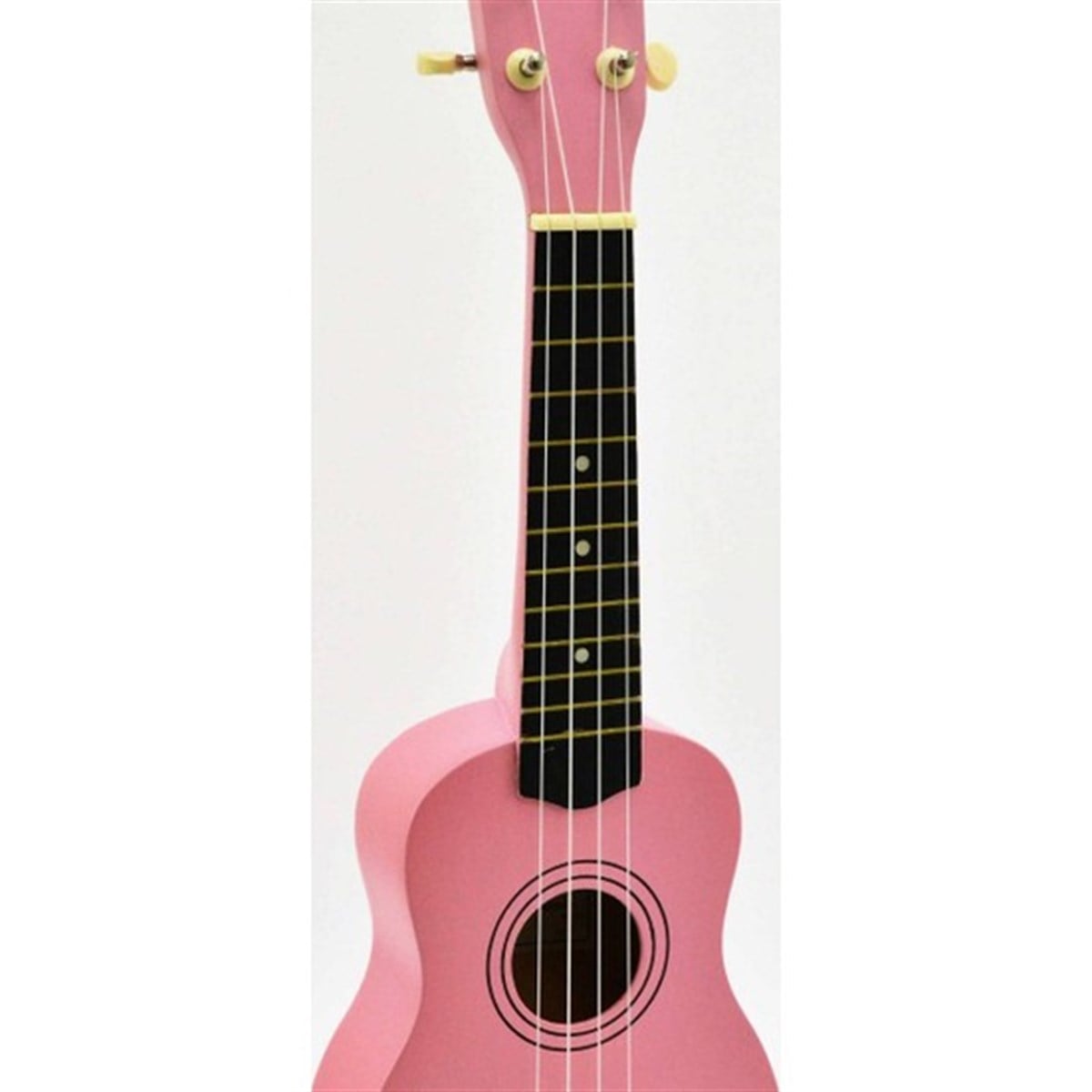 GONZALES UKULELE XU21 (PEMBE) Soprano KILIF PENA HEDİYELİ