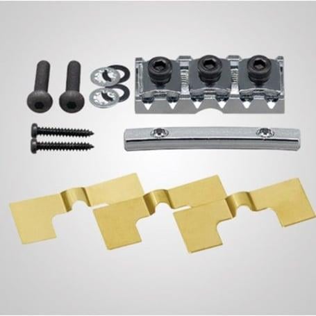 Gotoh FGR1C Elektro Gitar Üst Eşik Kilidi Tüm Set - Floyd Rose Locking Nut 41mm Krom