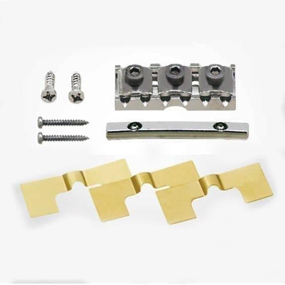 Gotoh FGR2C Elektro Gitar Üst Eşik Kilidi Tüm Set - Floyd Rose Locking Nut 41mm Krom