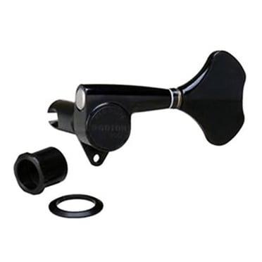 Gotoh GB350B Resolite Bas Gitar Burgu Seti Siyah (2-2 Dizilim) (Ekstra Hafif)