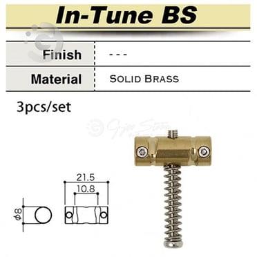 Gotoh in tune Telecaster Saddle Seti Masif Pirinç