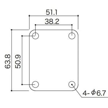 Gotoh NBS-3C Neck Plate Sap Bağlantı Kapağı Krom