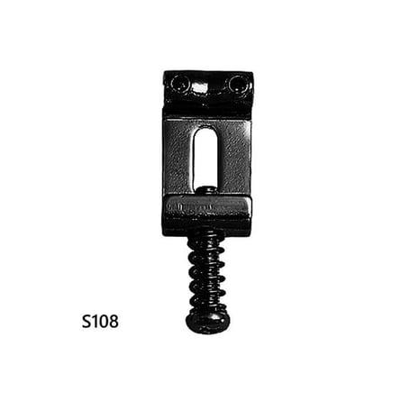 Gotoh S108BK Elektro Gitar Saddle Seti Siyah (10,8mm)