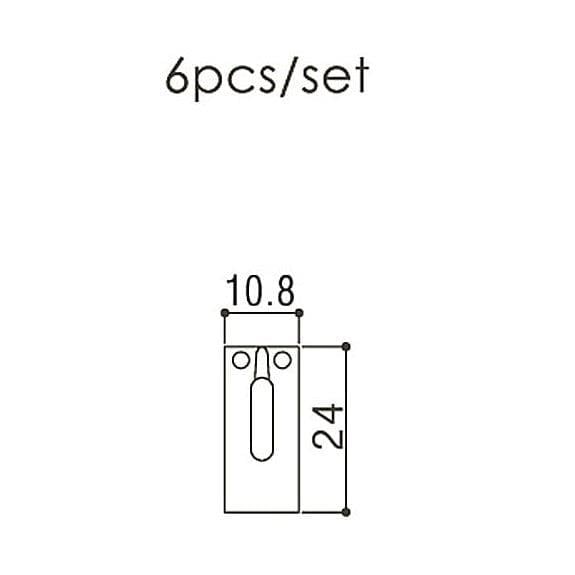 Gotoh S22GG Modern Telecaster Saddle Seti Çelik - Altın