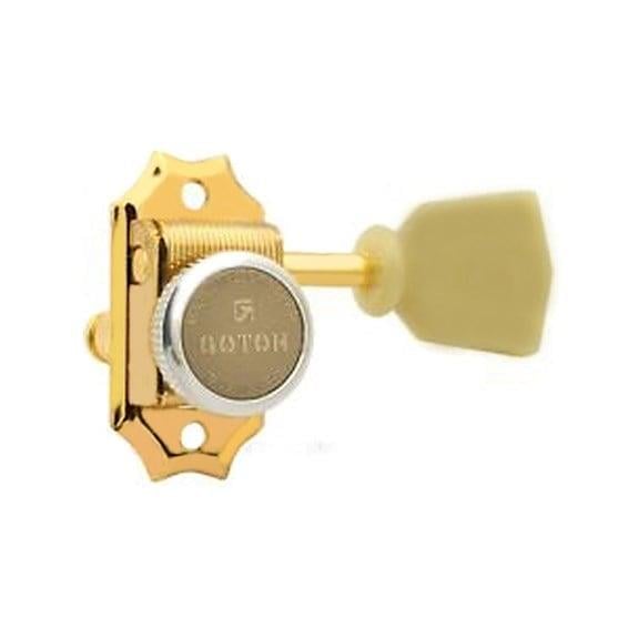 Gotoh SD90MGTGD Magnum Lock Trad. Kilitli Gitar Burgu Seti (3-3 Dizilim)