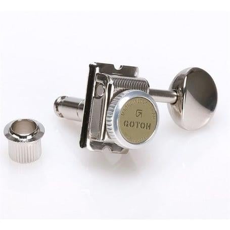 Gotoh SD91MGTCR Magnum Lock Trad. Kilitli Solak veya Reverse Gitar Burgu Seti (6 Dizilim)