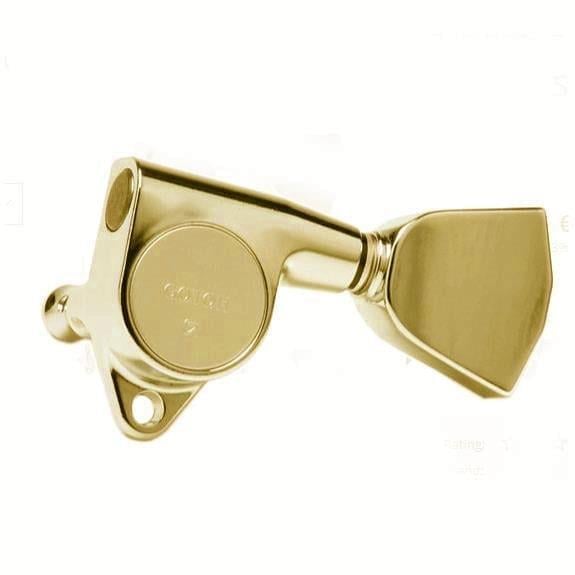 Gotoh SG301GD04 Akustik ve Elektro Gitar Burgu Seti Altın (3-3 Dizilim)