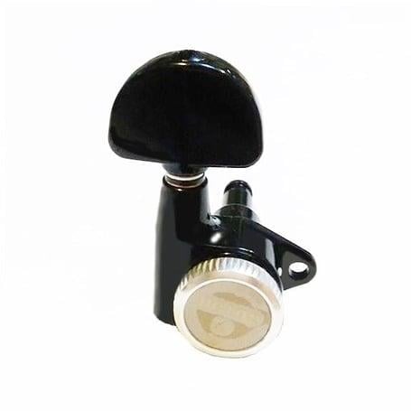 Gotoh SG301MGT BK Magnum Lock Trad. Kilitli Gitar Burgu Seti (3-3 Dizilim)