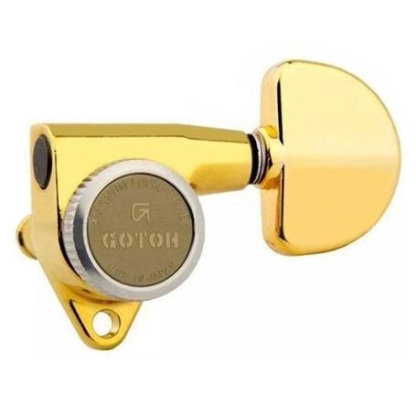 Gotoh SG301MGT GD Magnum Lock Trad. Kilitli Gitar Burgu Seti (3-3 Dizilim)