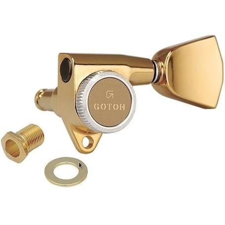 Gotoh SG301MGT04 GD Magnum Lock Trad. Kilitli Gitar Burgu Seti (3-3 Dizilim)