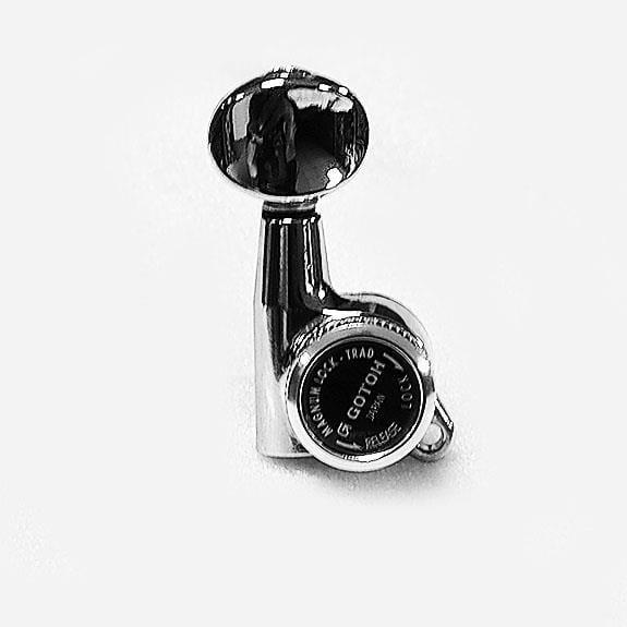 Gotoh SG381MGTCRL Kilitli Akustik ve Elektro Gitar Burgusu Tek (Üst) Krom