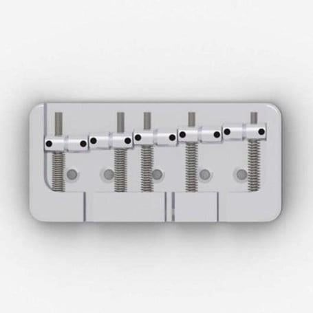 Hipshot 5B500AC 5 Tel B Style Alüminyum Bas Köprüsü Krom (19mm)