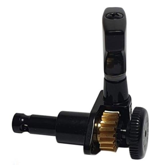 Hipshot 6GL0BT-20 Grip Lock Kilitli Gitar Burgusu Siyah Tek Alt