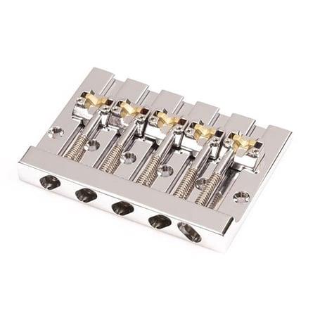 Hipshot KickAss 5 Tel Bas Köprüsü Krom (Tel Aralık Ayarlı)