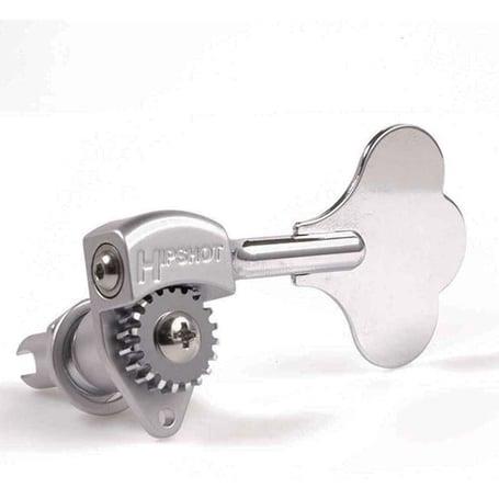 Hipshot Licenced Ultralite Clover Tekli Bas Burgu Sol Krom (12) (Ekstra hafif)