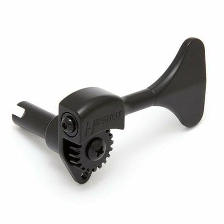 Hipshot Licenced Ultralite Y Key Tekli Bas Gitar Burgu Sol Siyah (3/8) (Ekstra hafif)