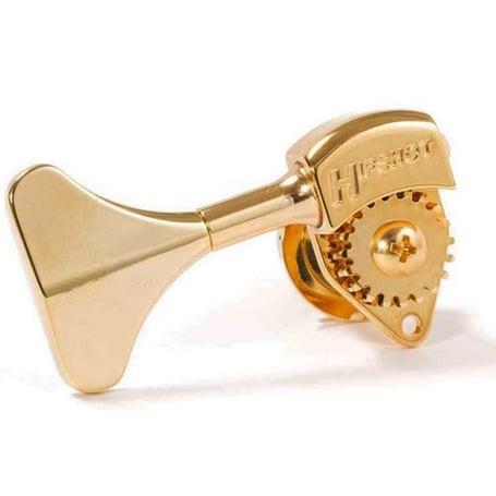 Hipshot Licenced Ultralite Y Key Tekli Bas Gitar Burgu Sağ Altın (3/8) (Ekstra hafif)