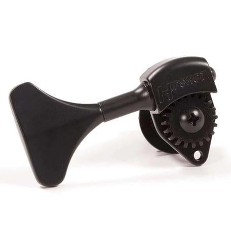 Hipshot Licenced Ultralite Y Key Tekli Bas Gitar Burgu Sağ Siyah (3/8) (Ekstra hafif)
