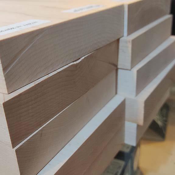 Hosco Japan BNCK-BMA/A A Grade USA Maple Bas Sap Blank