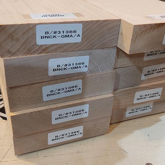 Hosco Japan BNCK-GMA/A A Grade USA Maple Sap Blank