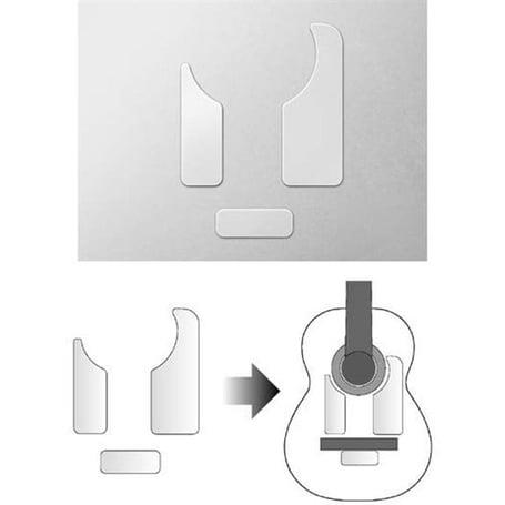 Hosco Japan Faceguard FGEG Elektro Gitar Şeffaf Pickguard