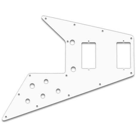 Hosco Japan FV-W3P Gibson Flying V Standart Pickguard Beyaz 3 Kat