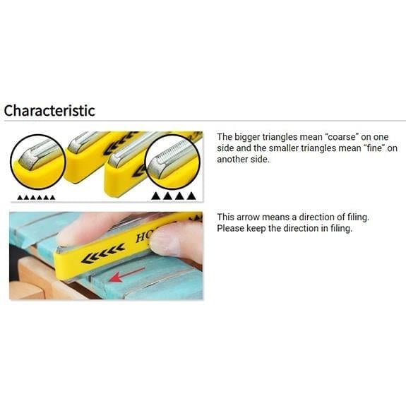 Hosco Japan HFF3HC Çelik Perde İçin Kompakt Perde Eğesi Large - Jumbo