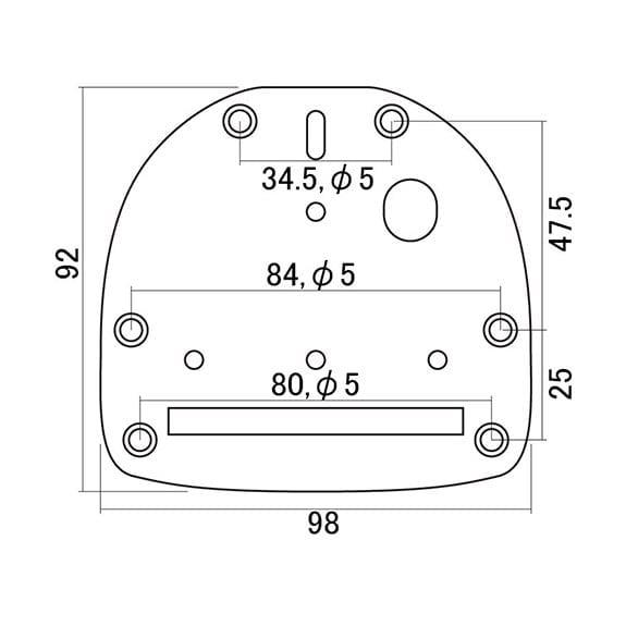 Hosco Japan HK-41CR Jaguar Jazzmaster Vibrato Köprü Krom