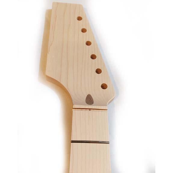 Hosco Japan HNK11-22TL Tek Parça Ham Maple Solak Half Paddle Strat Sap - 22 Perde