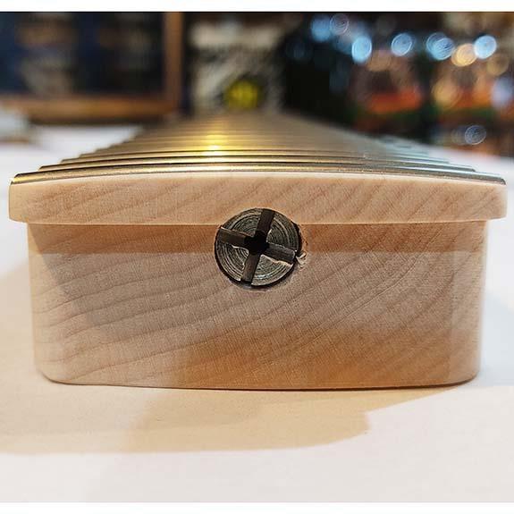 Hosco Japan HNK11-22TL Tek Parça Ham Maple Solak Half Paddle Strat Sap - 22 Perde