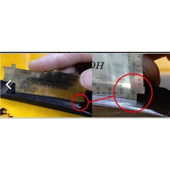 Hosco Japan HSGG Step Gauge (Kompakt ölçü cetveli)