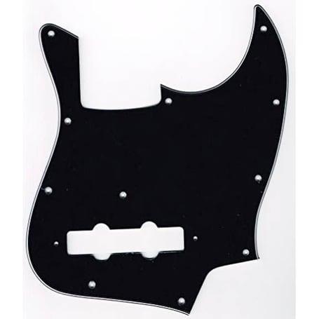 Hosco Japan JB-B3P Caz Bas Standart Pickguard Siyah 3 Kat - 10 Delik