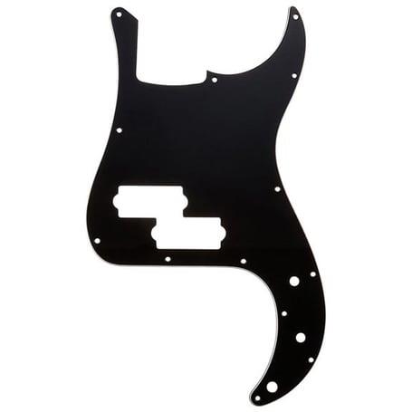 Hosco Japan Precision Bas Standart Pickguard Siyah Tek Kat - 13 Delik