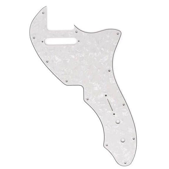 Hosco Japan TT-P3P Thinline Tele Single Standart Pickguard White Pearl 4 Kat