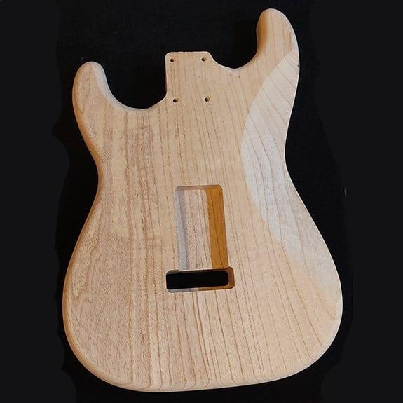 Hosco Japan TVD14ST 2 Parça 50s SSS Strat Gövde Lightweight Swamp Ash (Hafif Dişbudak)