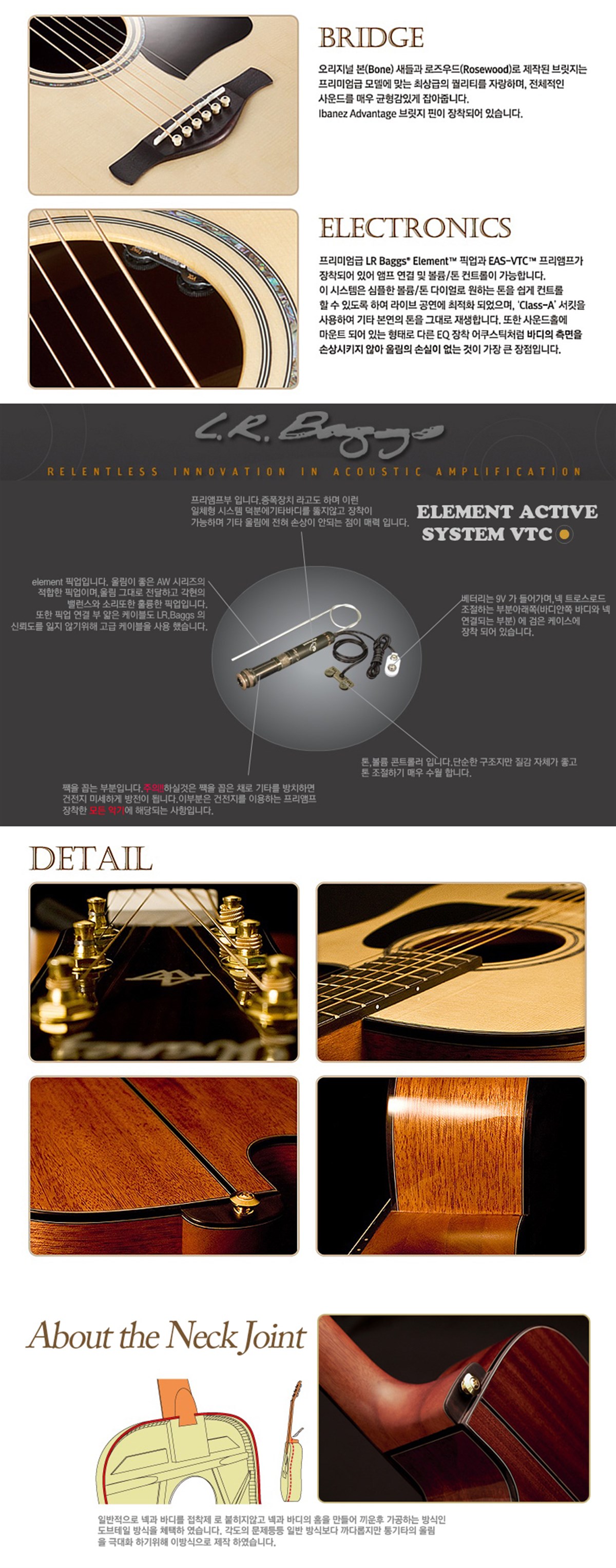 IBANEZ AW3000CE-NT ELEKTRO AKUSTİK GİTAR