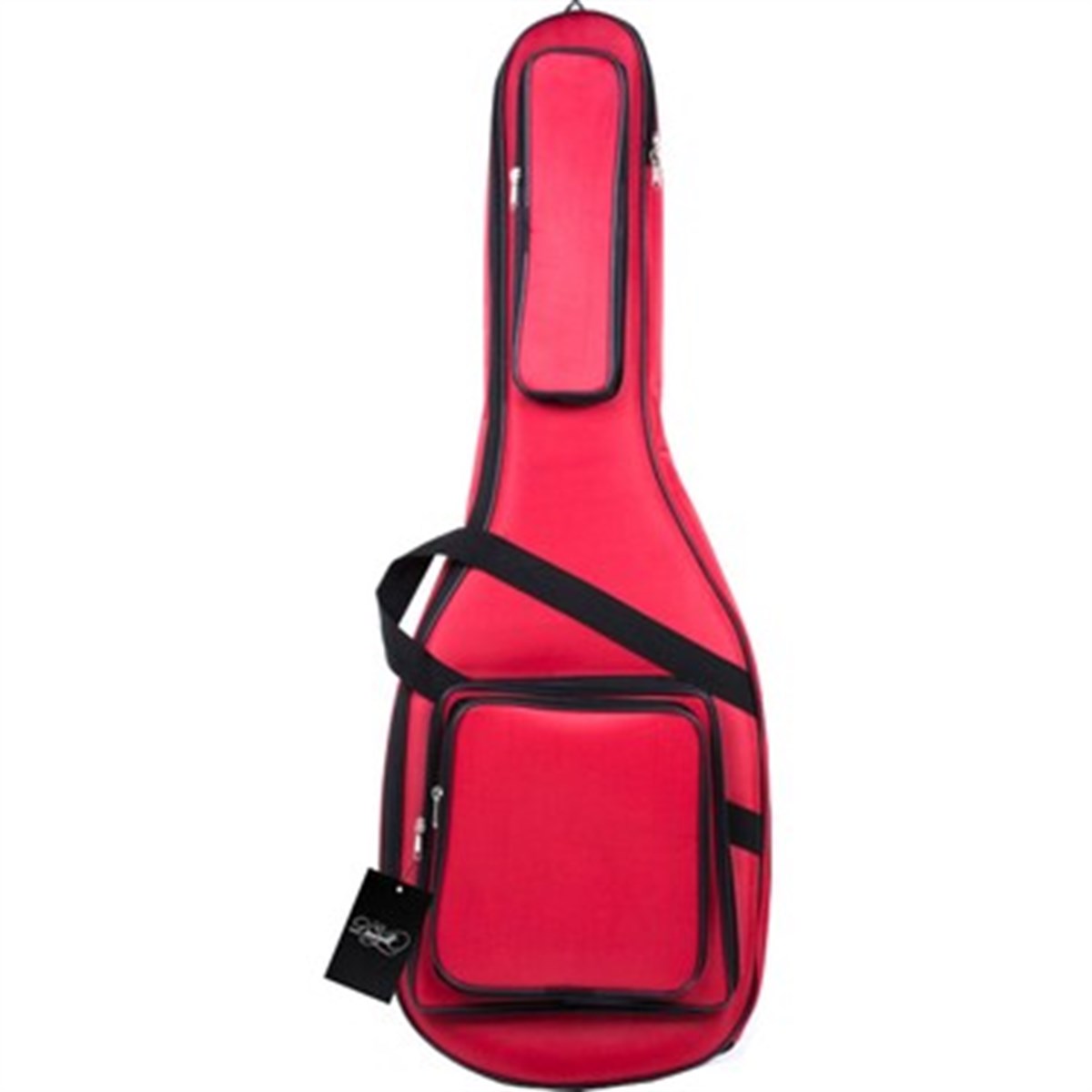 Klasik Gitar Kalın Kılıf Kırmızı Gigbag