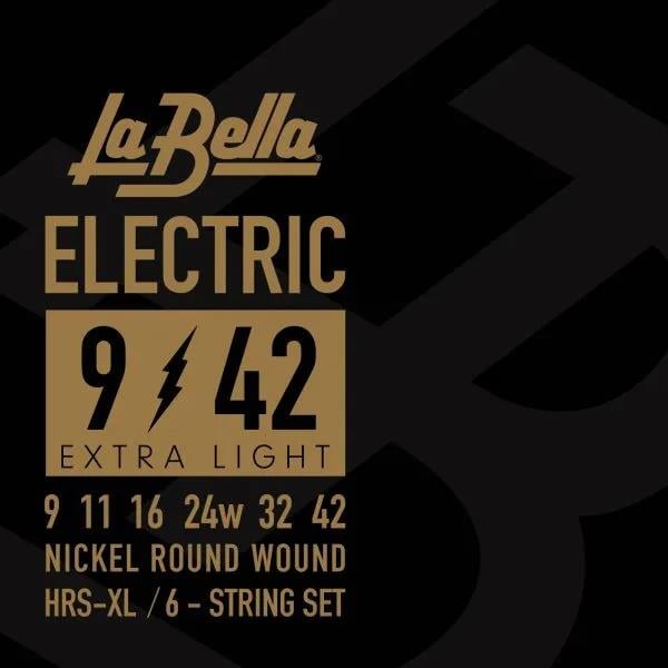 La Bella HRS-XL Extra Light Elektro Gitar Teli (0.09 - 0.42)