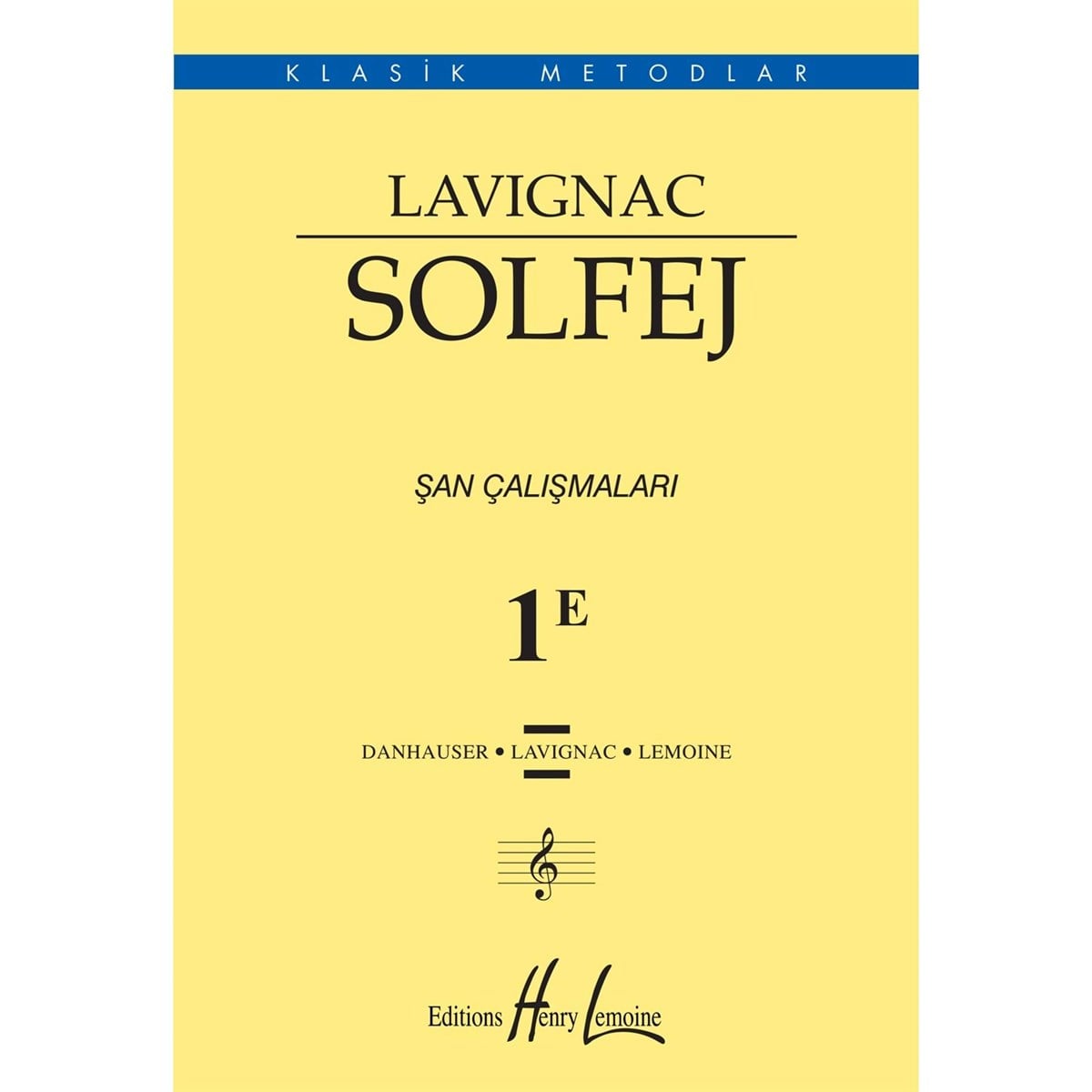 LAVIGNAC SOLFEJ 1 E