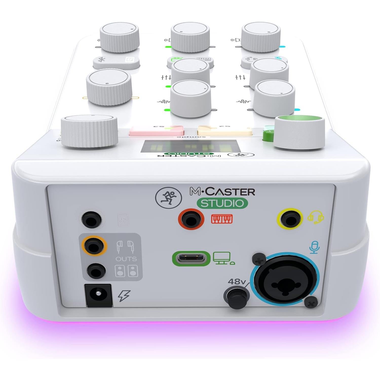Mackie M-Caster Studio Portatif Canlı Yayın Mikseri (Beyaz)